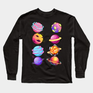 Planets Long Sleeve T-Shirt